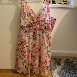 Garden Keeper Pink Floral Print Dress